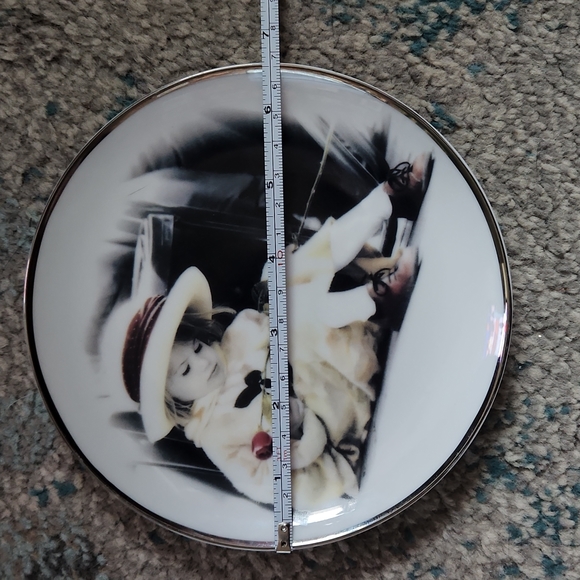 "Thinking Of You Brings Sweet Memories" by Kim Anderson Plate - Picture 5 of 5